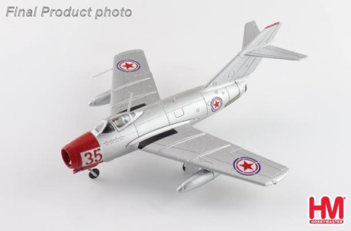 Hobby Master 1:72 MIG-15bis Red 35 HA2428 [Width 14 Length 14 Height 4 cm]