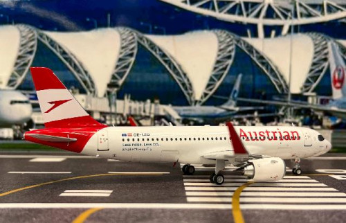 JFox 1:200 Austrian A320-271N OE-LZQ JFA320065 [Width 17 Length 18.5 Height 6 Cm] 4