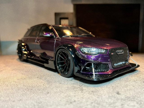 GT-Spirit: GT864 1:18 Audi A6 SR6 (C7)Avant Body Kit 2018 [Width 10 Length 24 Height 12 cms] 1