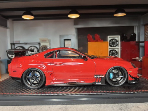 Ignition [IG1350] 1:18 Supra JZA80 RZ Orido With Figure [Width 10 Length 27 Height 7 cms] 5