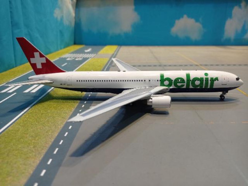 IF763471223 1:200 Belair 767-3Q8ER HB-ISE [Width 24 Length 27 Height 8 cms] 3
