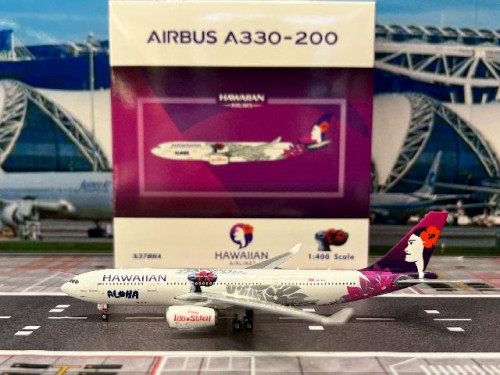 Phoenix 1:400 Hawaiian A330-200 N378HA P4663 [Width 15 Length 15 Height 4 cm]
