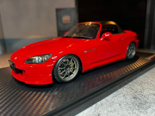  Ignition:IG2587 1:18 Honda S2000 (AP2) Red [Width 10 Length 27 Height 7 cms]