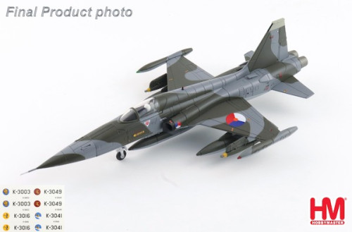 Hobby Master 1:72 NF-5A Freedom Fighter RNLAF,1970s HA33011 [Width 12 Length 20.5 Height 6 cm]