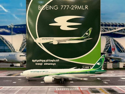 Phoenix 1:400 Iraqi 777-200LR YI-AQZ PH12028 [Width 16 Length 17 Height 5 cm]