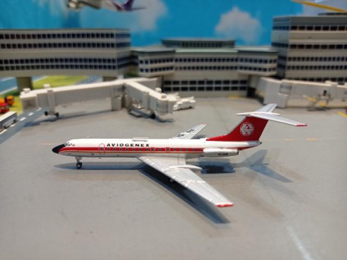 Panda 52303 1:400 Aviogenex TU-134A YU-AHK [Width 7 Length 9.5 Height 2 cm] 2