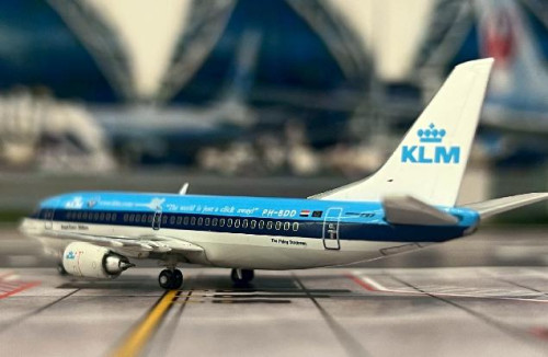 JC Wings 1:400 KLM 737-300 PH-BDD XX4996 [Width 7 Length 8 Height 2.5 cm] 8