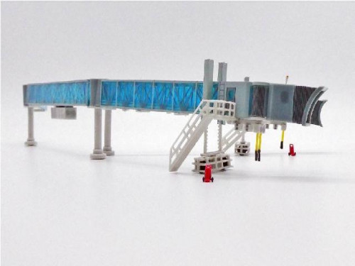 LH2280 1:200 Air Passenger Bridge B747 (Blue) 2