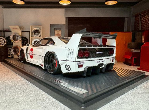 Ignition 1:18 LB-Works 40 White IG3752 [Width 10 Length 25 Height 7 cm] 3