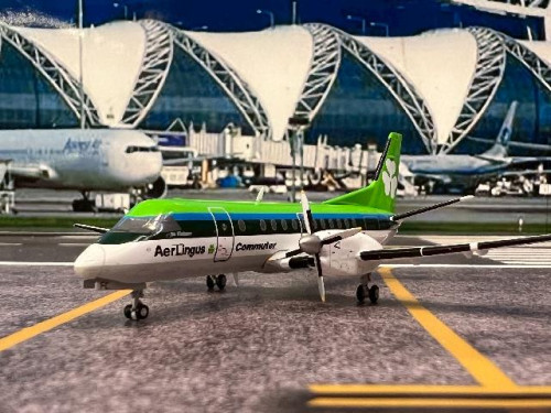 JC Wing 1:200 Aer Lingus Saab 340B EI-CFC XX20468 [Width 10.5 Length 9.5 Height 3 cm] 7
