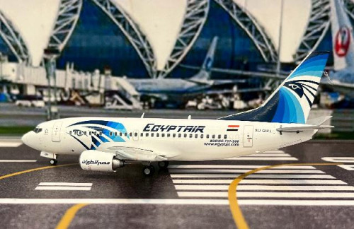 JC Wings 1:200 Egyptair B737-500 SU-GBH XX20247 [Width 14 Length 15.5 Height 4.5 cm] 3