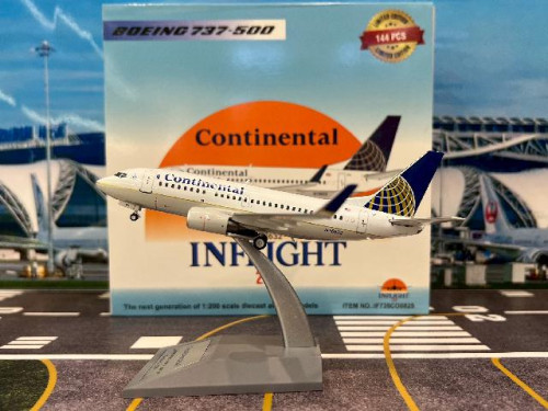  Inflight 1:200 Continental 737-524 N16632 IF735CO0825 [Width 14 Length 15.5 Height 4.5 cm]