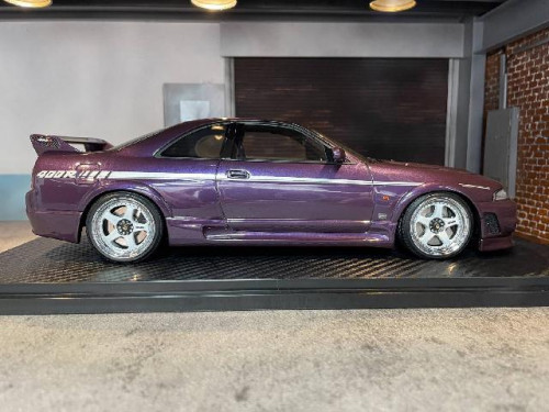 IG2255 1:18 Nismo R33 GT-R 400R Midnight Purple [Width 10 Length 25 Height 7 cms] 3