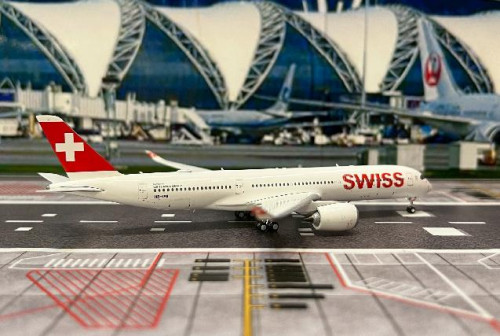 Phoenix 1:400 Swiss A350-900 HB-IFB PH12026 [Width 16 Length 16.5 Height 4 cm] 4