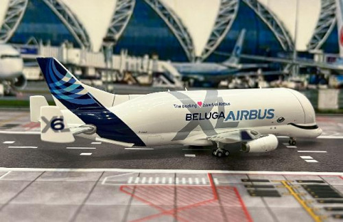 JC Wings 1:400 Airbus A330-743L Beluga XL6 F-GXLO LH4358 [Width 15 Length 16 Height 4.5 cm] 4