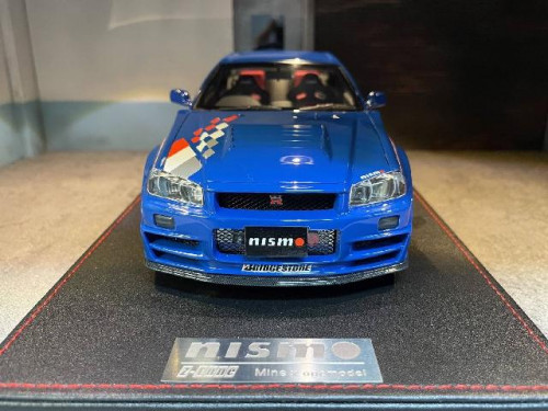 One Model:22R34BU 1:18 Skyline Nismo GT-R34 Z-TUNE Blu [Width 10 Length 25 Height 7 cms] 6
