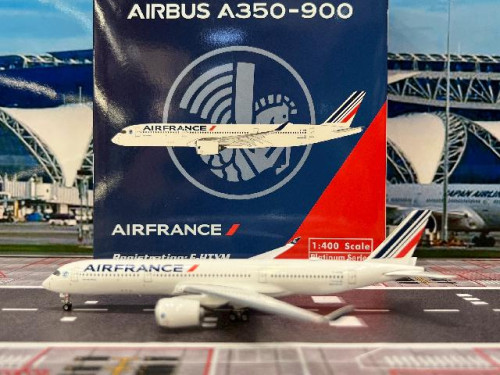 Phoenix 1:400 Air France A350-900 F-HTYM PH12010 [Width 16 Length 16.5 Height 4 cm]