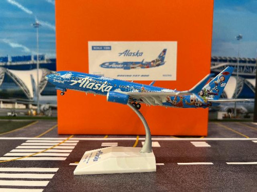 JCWings 1:200 Alaska 737-800 ‘Pixar Pier’N537AS FD EW2738004A [Width 18 Length 18.5 Height 6 cms]