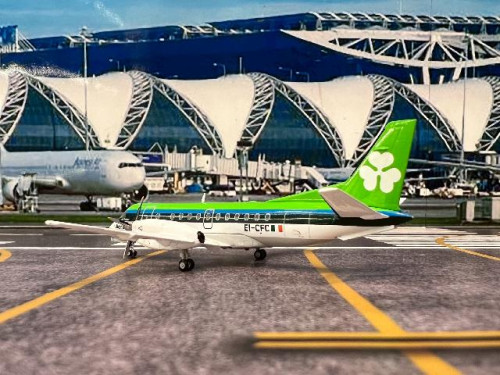 JC Wing 1:200 Aer Lingus Saab 340B EI-CFC XX20468 [Width 10.5 Length 9.5 Height 3 cm] 8