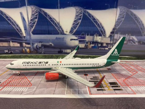 Gemini Jets 1:200 Mexicana 737-800W XA-ASM G21303 [Width 18 Length 18.5 Height 6 cm] 2