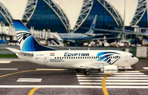 JC Wings 1:200 Egyptair B737-500 SU-GBH XX20247 [Width 14 Length 15.5 Height 4.5 cm] 4