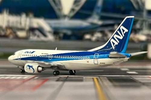 JC Wings 1:400 ANA 737-500 JA8195 EW4735003 [Width 7 Length 7.5 Height 2.5 cm] 8