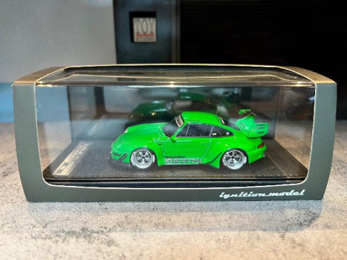 Ignition 1:43 RWB 993 Green [Width 5 Length 10 Height 5 cm] IG2170 7
