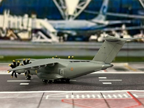 Herpa Wings 1:500 Belgian A400M Atlas CT-02 HW537865 [Width 8.5 Length 9 Height 2.5 cm] 3