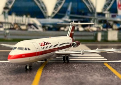 Inflight 1:200 USAir BAC 111-203AE One-Eleven N1547 IF111US0325 [Width 13 Length 13 Height 3.5 cm] 7
