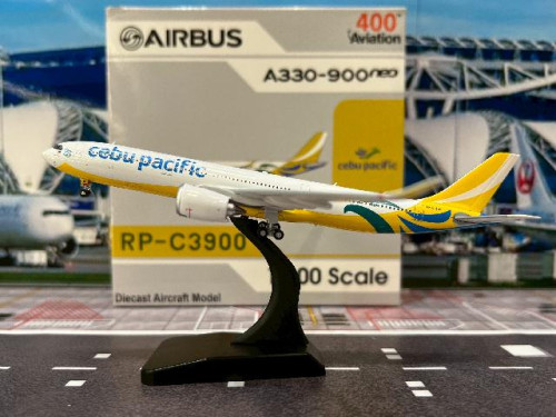 Aviation 1:400 Cebu Pacific A330-941‘25TH'RP-C3900 AV4224 [Width 16 Length 16 Height 4 cms]