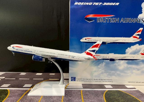 JCWings 1:200 British 767-300ER G-BNWA XX2265 [Width 24 Length 27 Height 8 cm]
