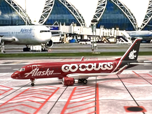 Gemini Jets 1:400 Alaska/Horizon Air E175LR N661QX 'Go Cougs' GJ2250 2