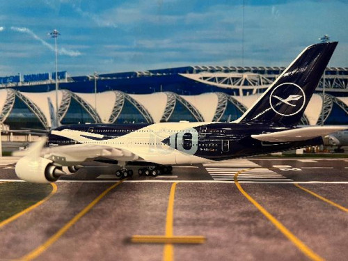 JFOX 1:200 Lufthansa A380' 100th Year' D-AIMH JFA380001 [Width 41 Length 38 Height 12 cm] 3