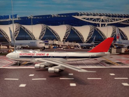 Phoenix 1:400 Northwest 747-200 N623US P4594 [Width 16 Length 16.5 Height 4.5 cm] 2