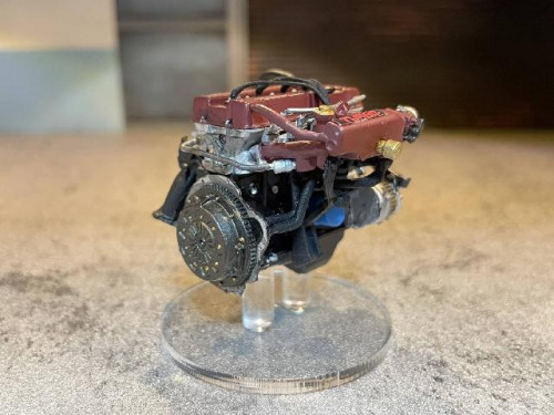 IG2347 1:18 Skyline 2000 RS-Turbo(R30) Red/Blk [Width 10