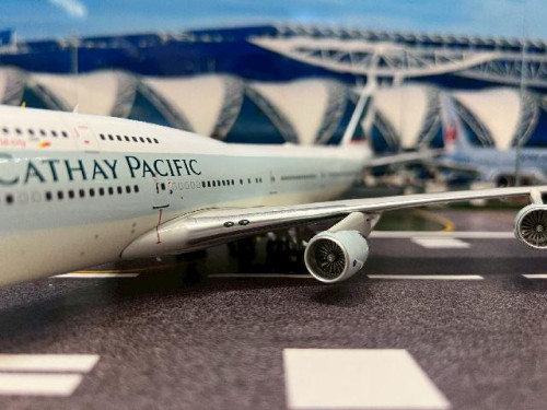 Inflight 1:200 Cathay 747-412 B-HKD WB7474053 [Width 32 Length 33 Height 10 cm] 7