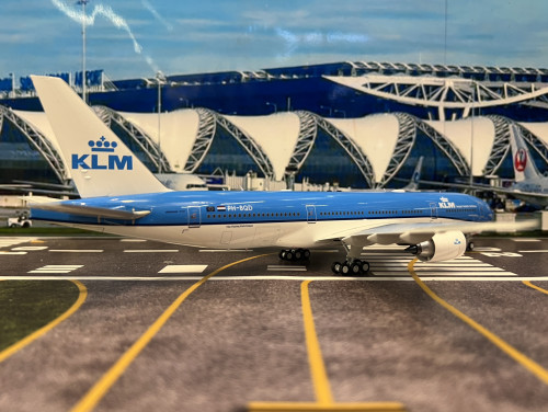 Inflight 1:200 KLM 777-206ER PH-BQD IF772KL0824 [Width 30 Length 35 Height 8 cm] 3