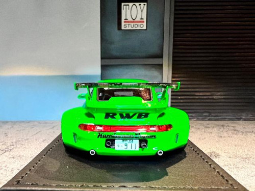 Ignition 1:43 RWB 993 Green [Width 5 Length 10 Height 5 cm] IG2170 6