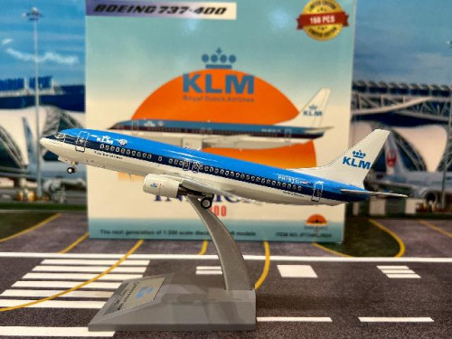  Inflight 1:400 KLM 737-406 PH-BTG IF734KL0824 [Width 14 Length 18.5 Height 5.5 cm]