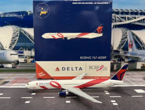 Gemini Jets 1:400 Delta 767-400ER N845MH 'Pink Ribbon' GJ2154