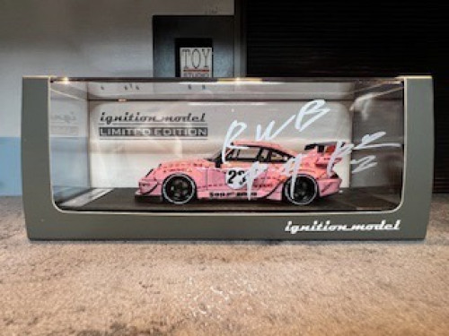 Ignition [IG2414] 1:43 RWB 993 Pink With Key ring [Width 5 Length 10 Height 3 cms] 6