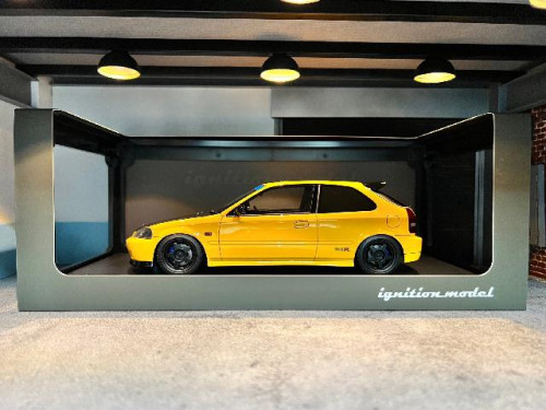 Ignition IG2676 1:18 Honda Civic(EK9) Type R Yellow [Width 9 Length 23 Height 7 cm] 9