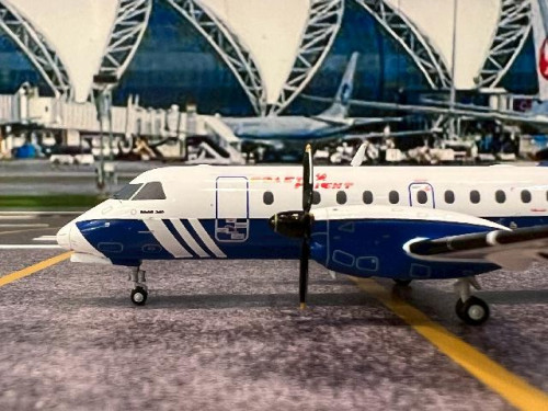 JC Wing 1:200 Polet Flight Saab 340B VQ-BGC XX20464 [Width 10.5 Length 9.5 Height 3 cm] 5