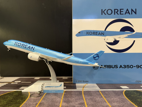  JFox 1:200 Korean Air A350-900 HL8746 WBA3509021 [Width 32 Length 35 Height 7 cm]