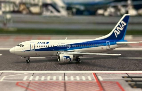 JC Wings 1:400 ANA 737-500 JA8195 EW4735003 [Width 7 Length 7.5 Height 2.5 cm] 1