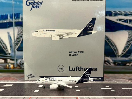  Gemini Jets 1:400 Lufthansa A319-100 D-AIBF GJ2022 [Width 8.5 Length 8.5 Height 3 cm]