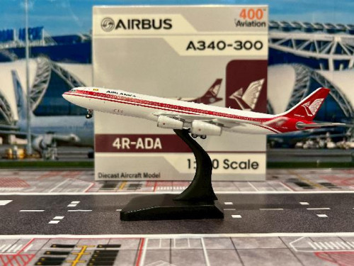 Aviation 1:400 Air Lanka A340-311 4R-ADA AV4321 [Width 15 Length 16 Height 4 cm]