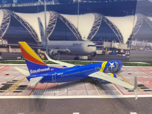 Gemini Jets 1:200 Southwest 737-800W N8646B 'Nevada One G21267 [Width 18 Length 18.5 Height 6 cm] 3