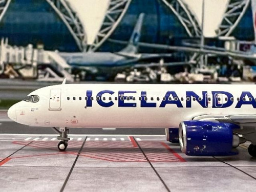 Gemini Jets 1:400 Icelandair A321neo TF-IAA GJ2337 [Width 9 Length 11 Height 3 cm] 3