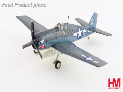 Hobby Master 1:72 F6F-3 VF-27,USS Princeton HA1119 [Width 18 Length 14 Height 3 cms]